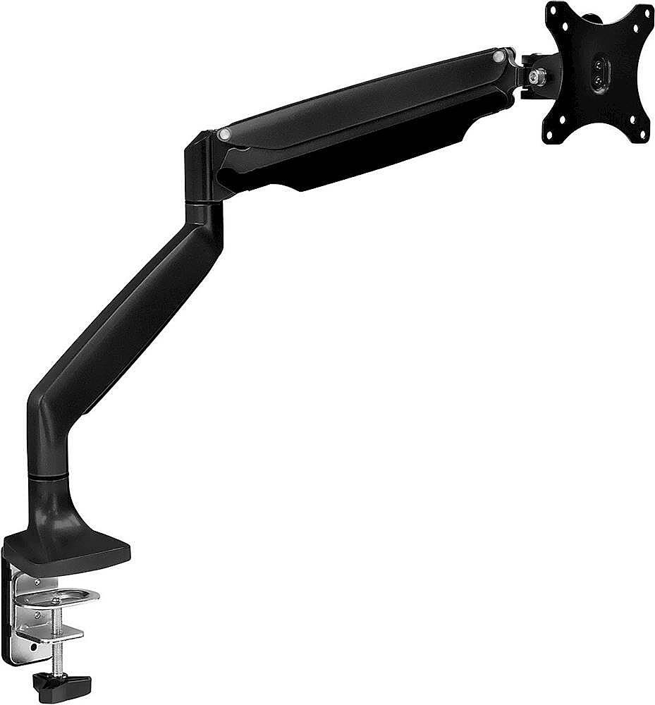 Angle. Mount-It! - Single Monitor Arm Desk Mount - Black.