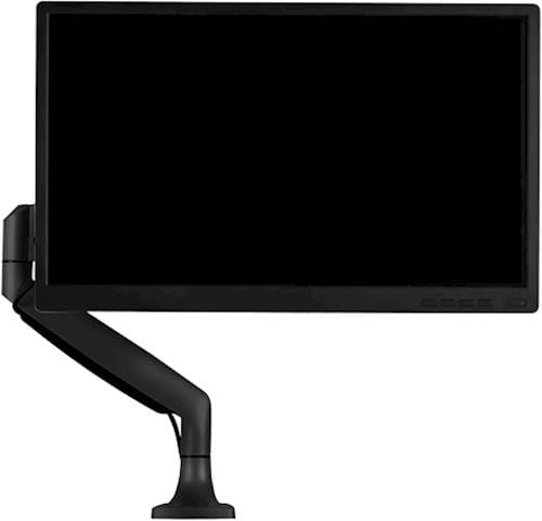 Alt View 19. Mount-It! - Single Monitor Arm Desk Mount - Black.