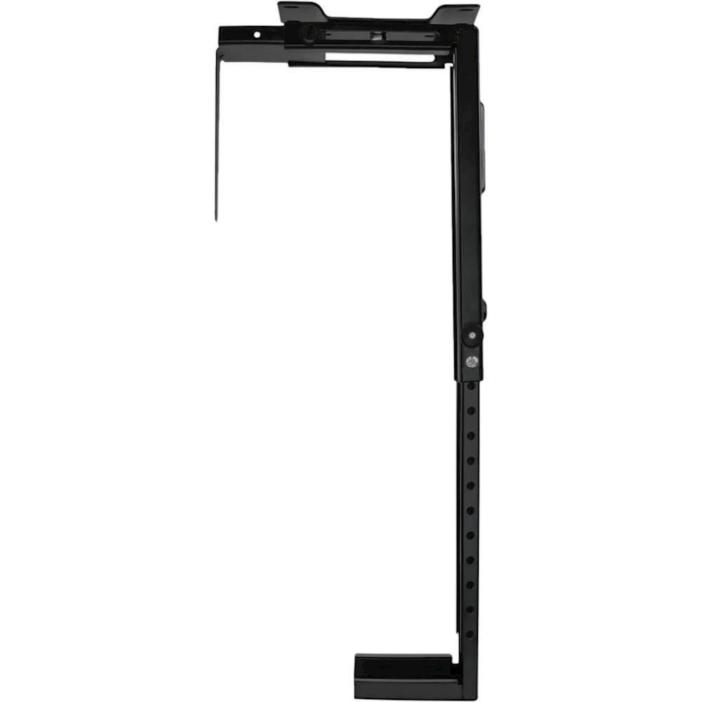 Computer Tower Wall and Under Counter Holder CPU Under Desk Mount Bracket 360 Degree Swivel Adjustable Height and Width Wall-Mountable 
