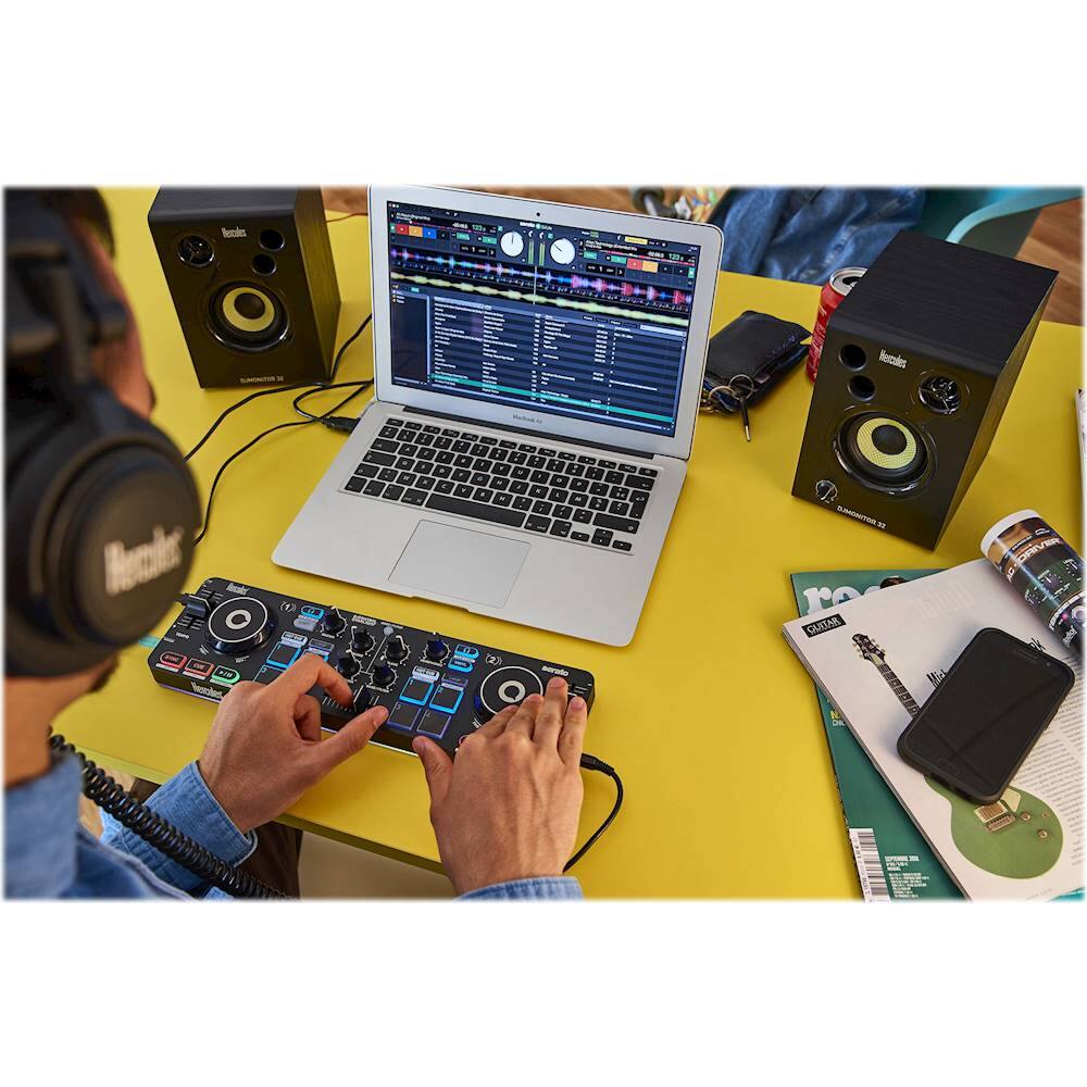 Alt View 17. Hercules - DJ Starter Kit - Black.