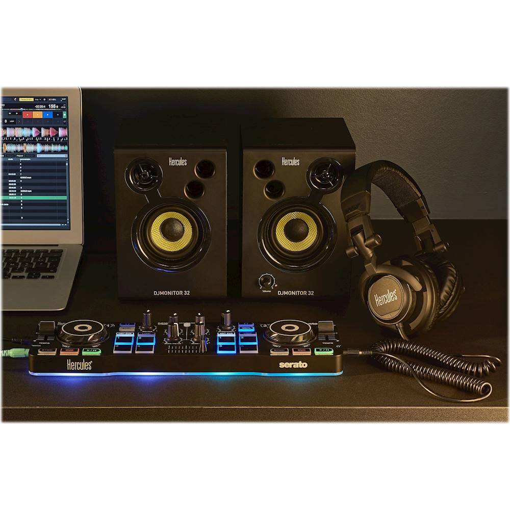 Alt View 18. Hercules - DJ Starter Kit - Black.