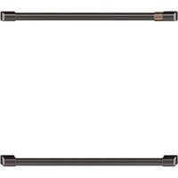 Handle Kit for Café CKD70DP2NS1 Double Wall Oven - Brushed black - Front_Zoom