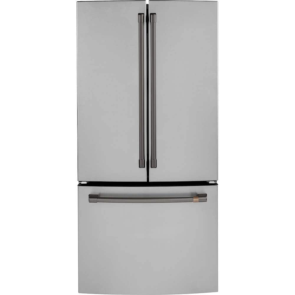 Alt View 12. Café - Handle Kit for Most Café Refrigerators - Brushed Black.