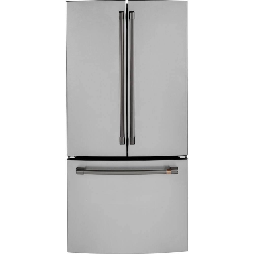 Alt View 12. Café - Handle Kit for Most Café Refrigerators - Brushed Black.