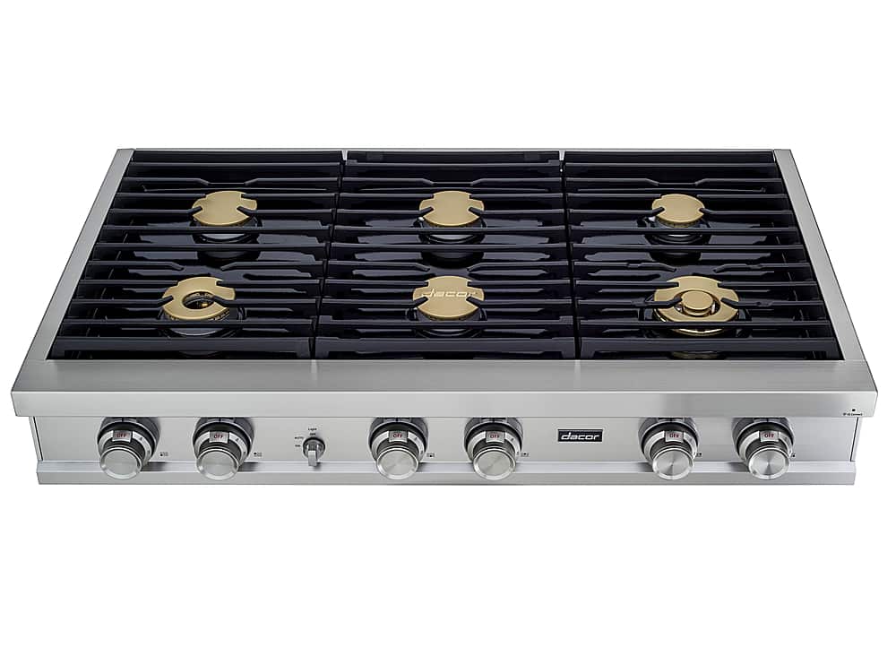 Best Buy Dacor Contemporary 48" BuiltIn Gas Cooktop with 6 Burners