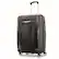 Front. Samsonite - Winfield 3 DLX 25" Expandable Spinner Suitcase - Black.