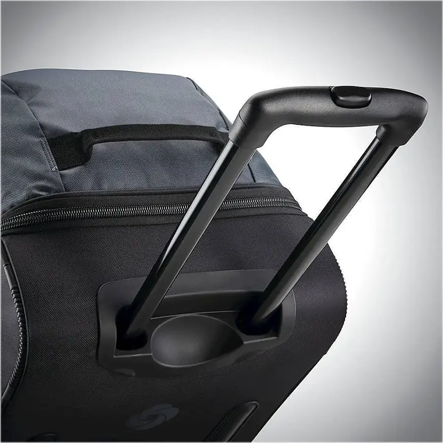 Alt View 18. Samsonite - Andante 2 29" Wheeled Duffel Bag - Black/River Rock.
