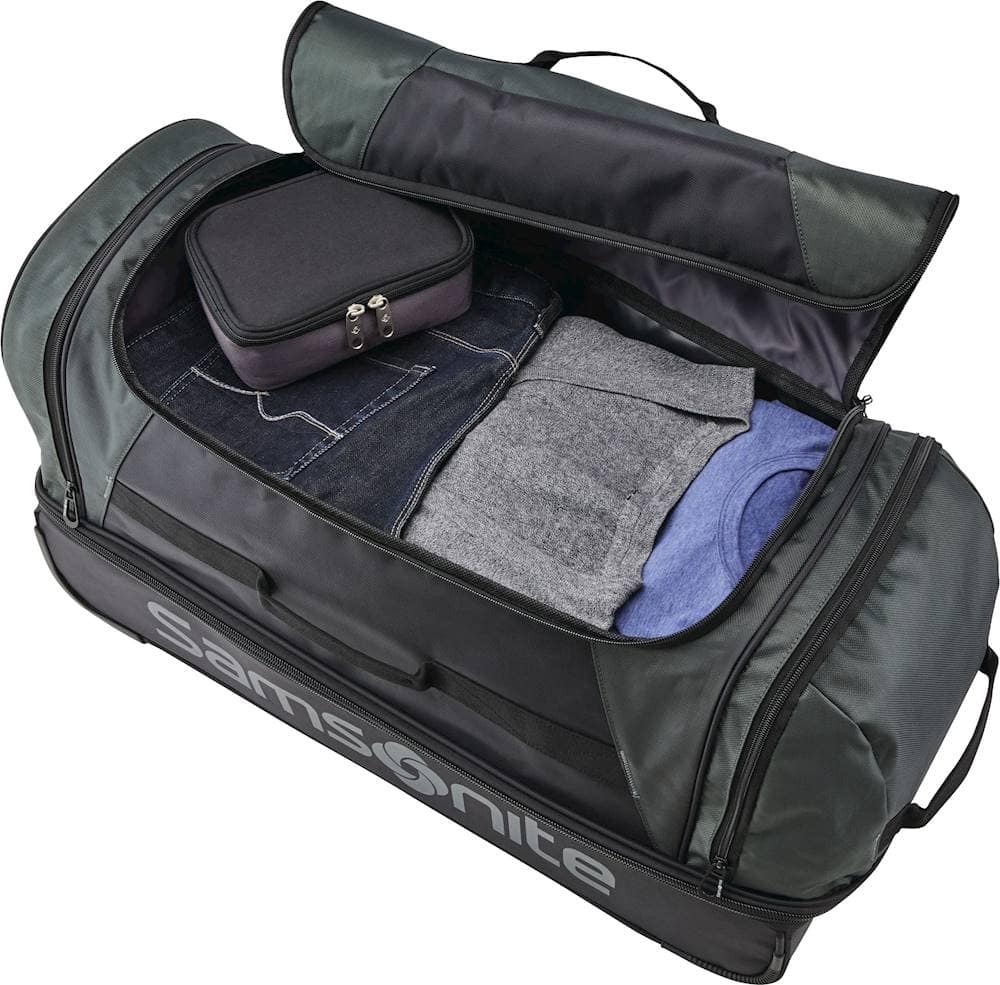 Alt View 12. Samsonite - Andante 2 32" Wheeled Duffel Bag - Black.