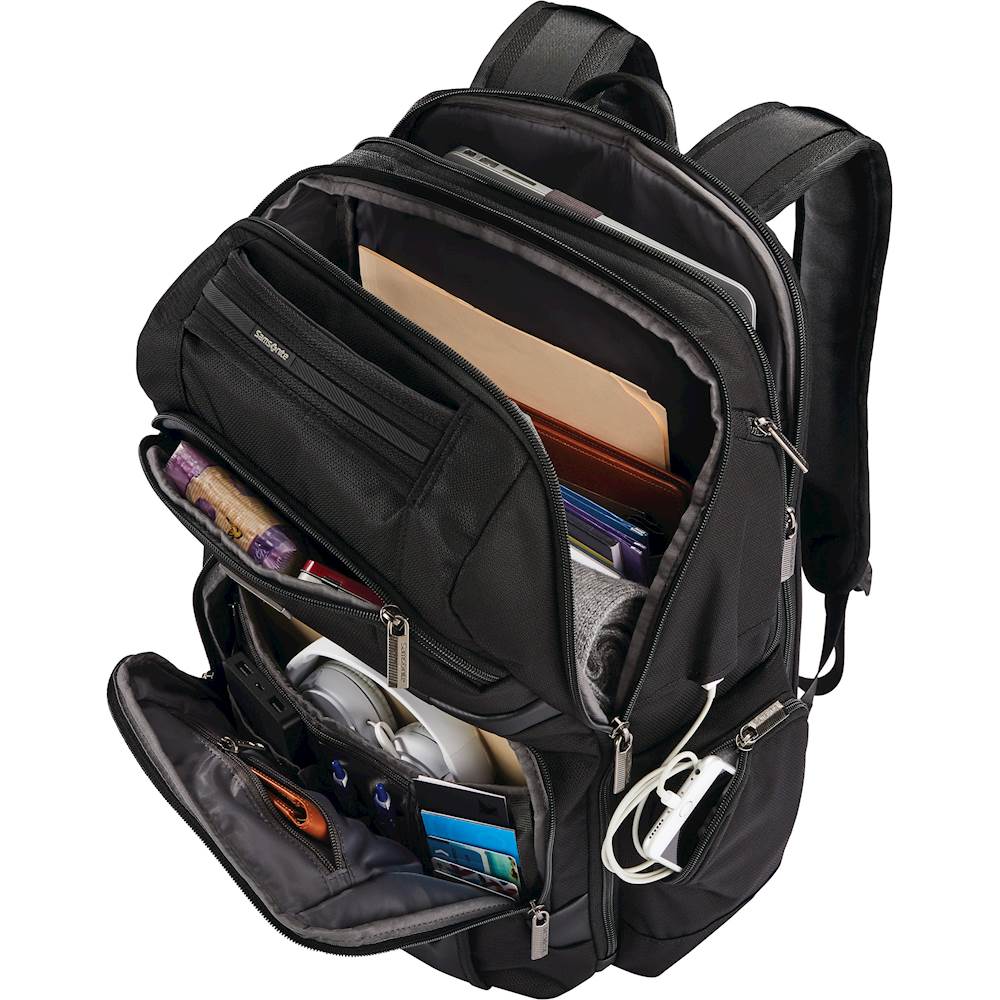 Best Buy Samsonite Tectonic Backpack For 17 Laptop Black 117358 1041 