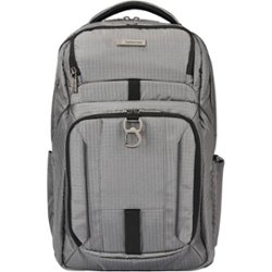 Samsonite - Lifestyle Easy Rider Backpack for 15.6" Laptop - Steel Gray - Front_Zoom