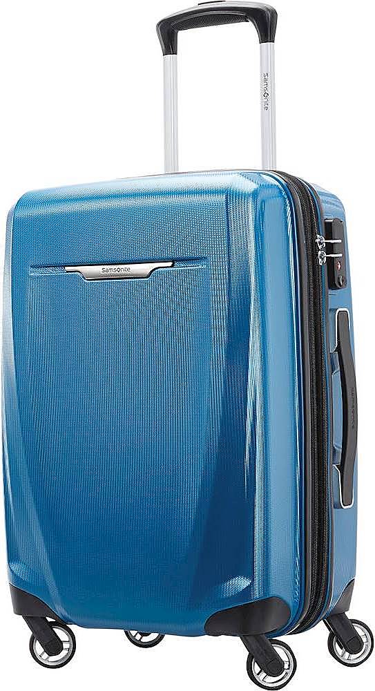 Samsonite - Winfield 3 DLX 23" Expandable Spinner Suitcase - Blue/Navy