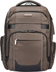 Samsonite - Tectonic Backpack for 17" Laptop - Iron Gray - Front_Zoom