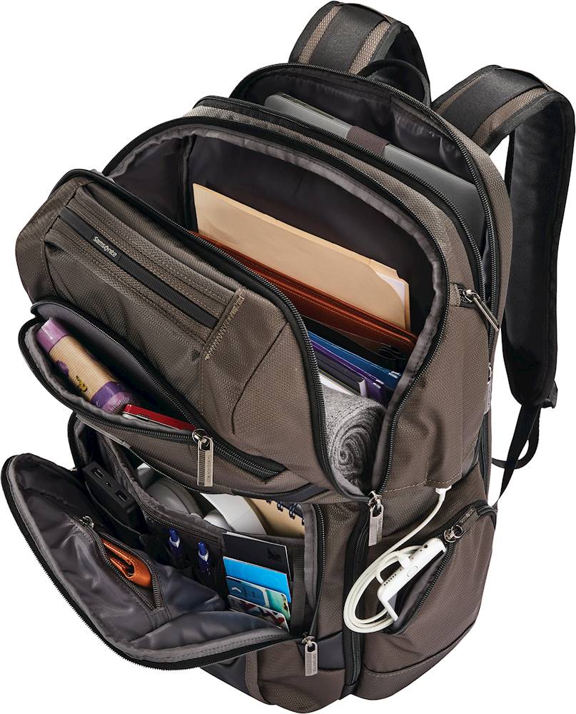Best Buy: Samsonite Tectonic Backpack for 17 Laptop Iron Gray 117358-1449