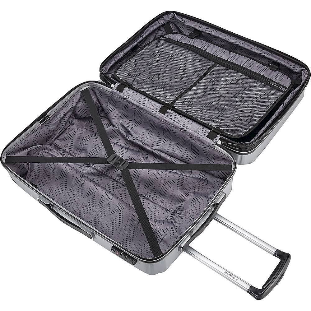 Alt View 11. Samsonite - Winfield 3 DLX 25" Spinner - Silver.