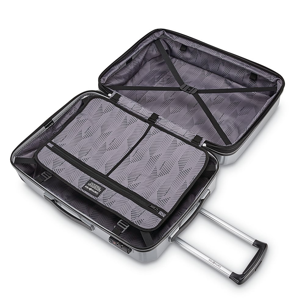 Alt View 13. Samsonite - Winfield 3 DLX 25" Spinner - Silver.