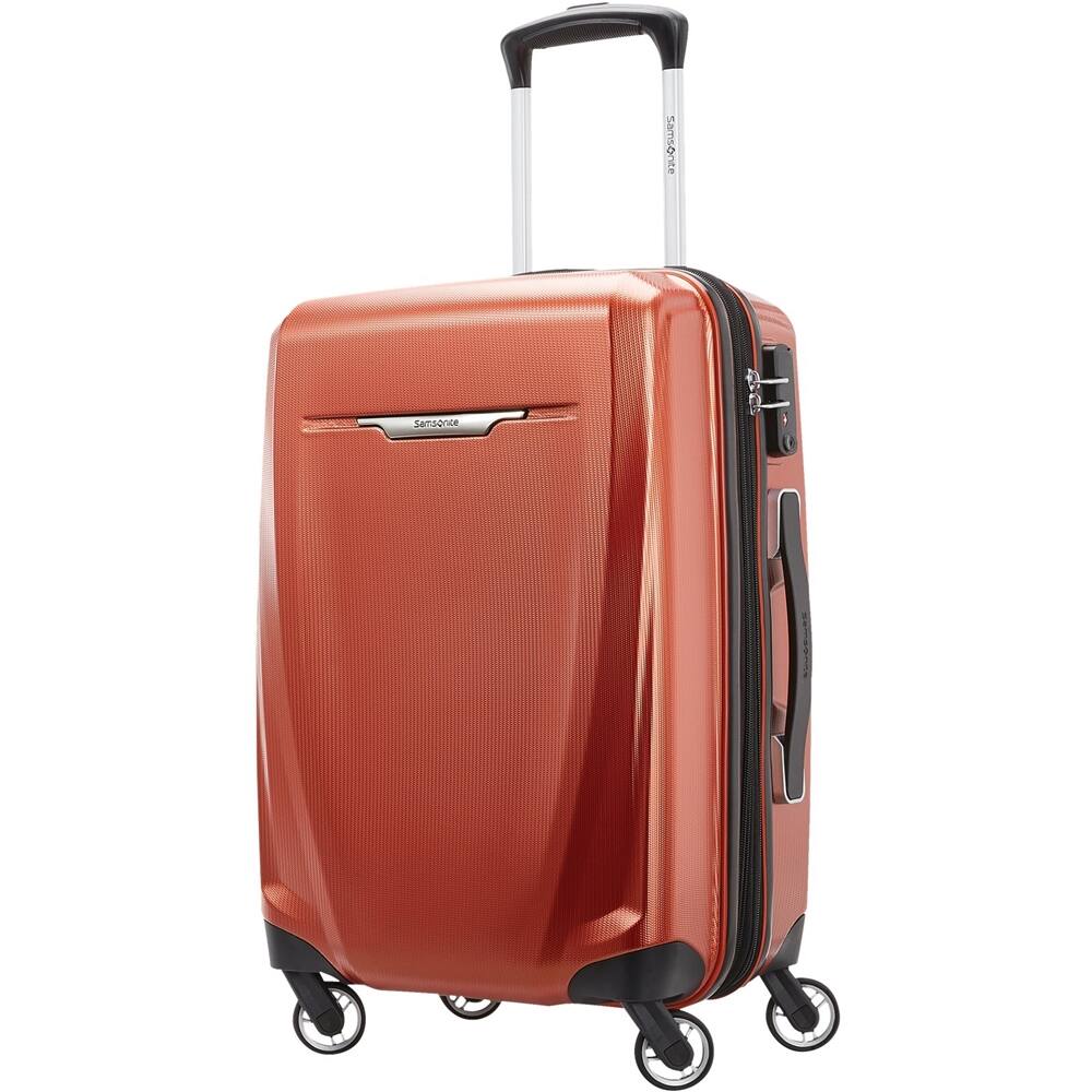 Samsonite Winfield 3 DLX 20" Spinner Brown 1207521156 Best Buy