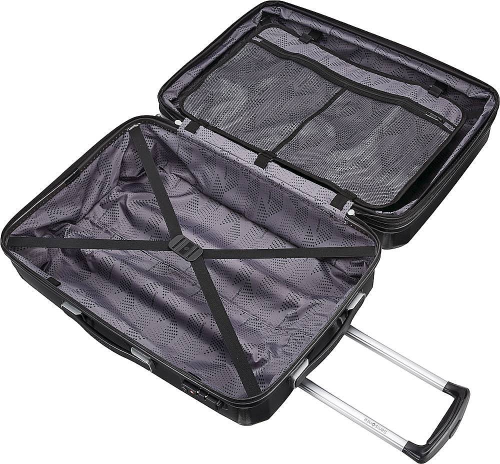 Travel Select TS09094N Savannah 3 Piece Hardside Spinner Luggage Set Navy