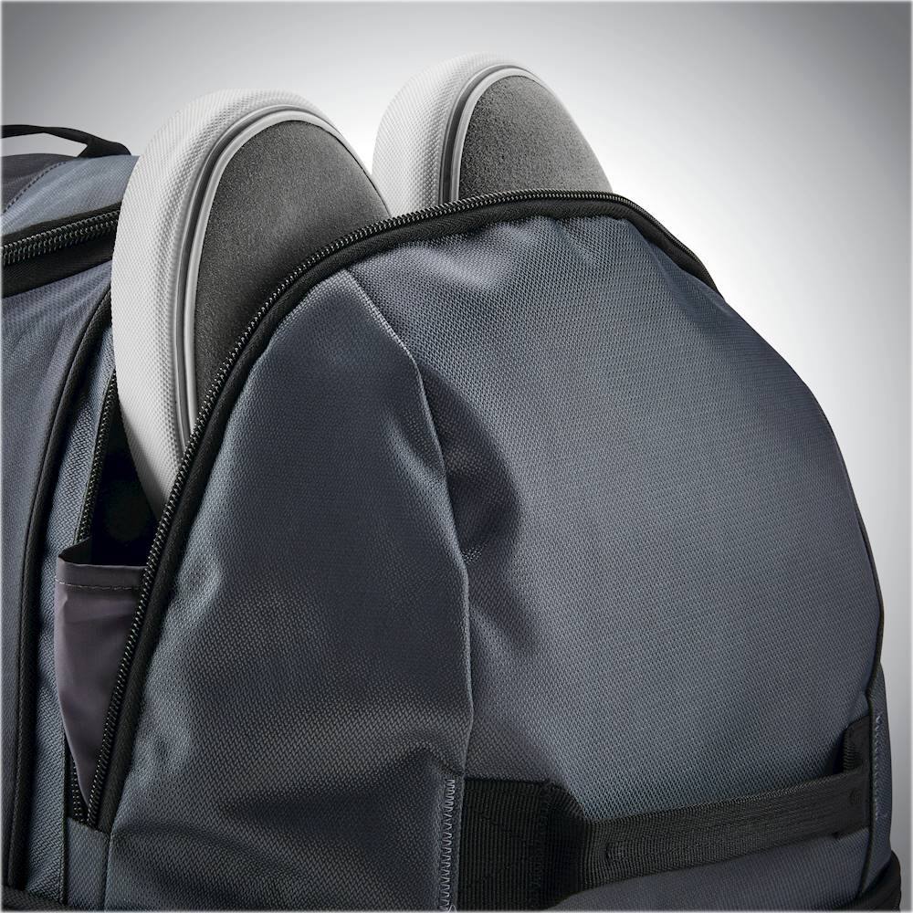 Alt View 17. Samsonite - Andante 2 32" Wheeled Duffel Bag - Black/River Rock.