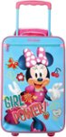 Front Zoom. American Tourister - Disney 18" Wheeled Upright Suitcase - Minnie.