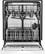 Alt View 13. Whirlpool - Front Control Built-In Dishwasher with Stainless Steel Tub, 3rd Rack, 50 dBA.