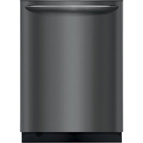 Frigidaire – Gallery 24″ Compact Top Control Built-In Dishwasher with 49 dBa – Black stainless steel