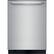 Front. Frigidaire - Gallery 24" Compact Top Control Built-In Dishwasher with 49 dBa - Stainless Steel.