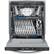 Alt View 13. Frigidaire - Gallery 24" Compact Top Control Built-In Dishwasher with 49 dBa - Stainless Steel.