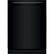 Front. Frigidaire - Frigidaire 24" Top Control Built-In Dishwasher, 54dba - Black.