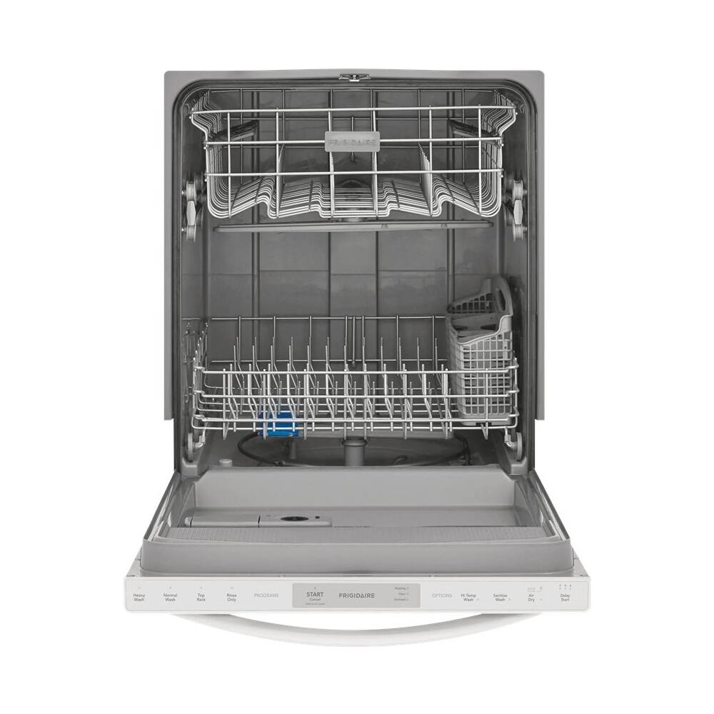 Alt View 12. Frigidaire - Frigidaire 24" Top Control Built-In Dishwasher, 54dba - White.