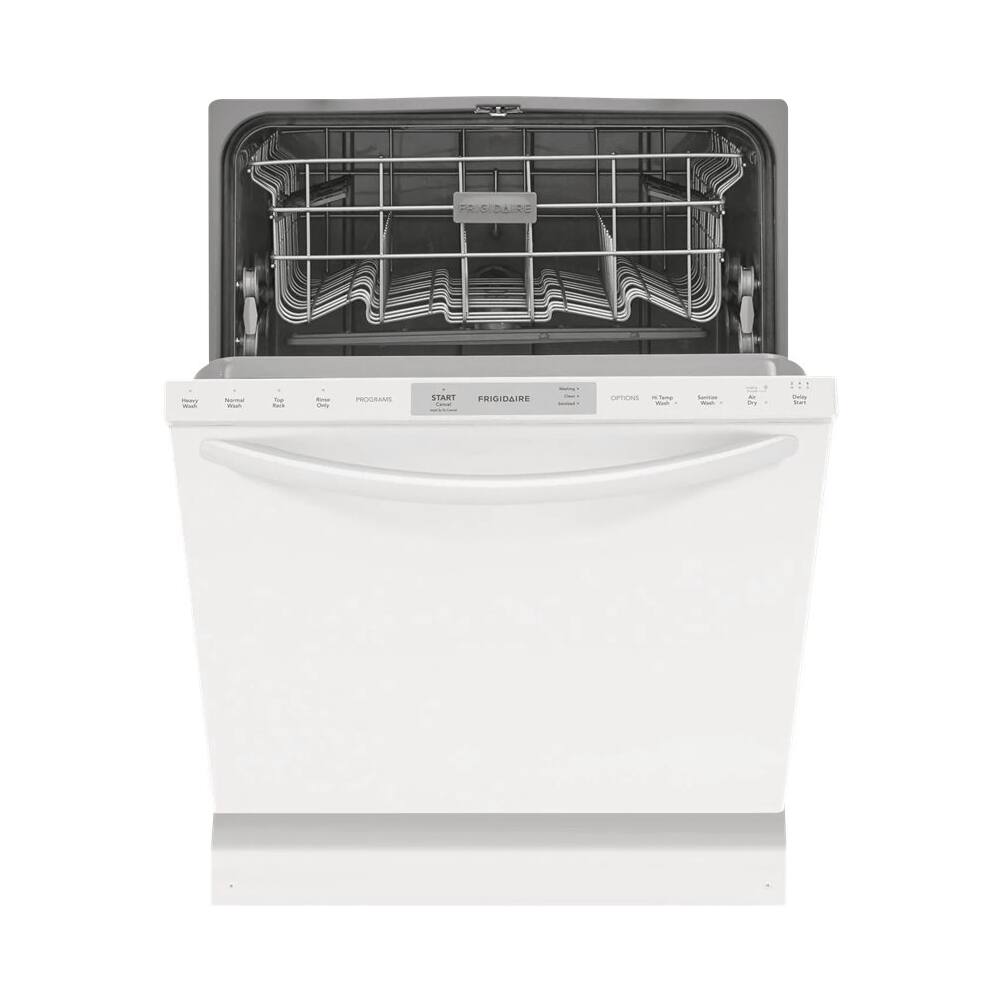 Alt View 13. Frigidaire - Frigidaire 24" Top Control Built-In Dishwasher, 54dba - White.