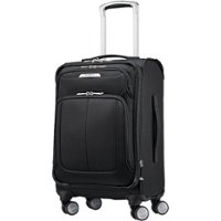 Samsonite - SoLyte DLX 19" Expandable Spinner Suitcase - Midnight Black - Front_Zoom