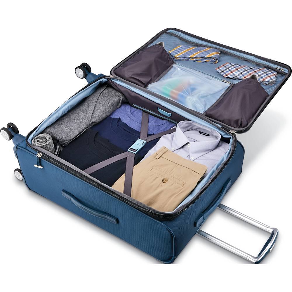 Zoom in on Alt View Zoom 11. Samsonite - SoLyte DLX 29" Spinning Suitcase - Mediterranean Blue.