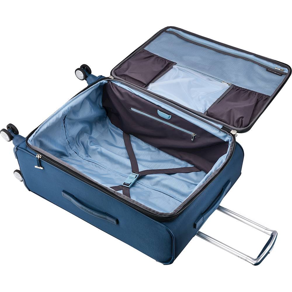 Zoom in on Alt View Zoom 12. Samsonite - SoLyte DLX 29" Spinning Suitcase - Mediterranean Blue.