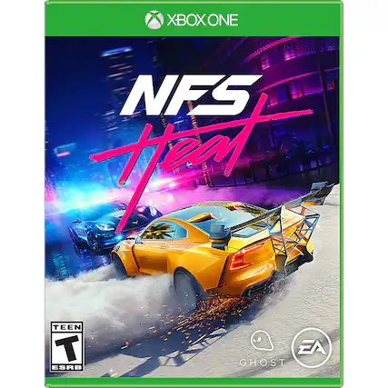 Front. Electronic Arts - Need for Speed Heat. - T (Teen 13+)