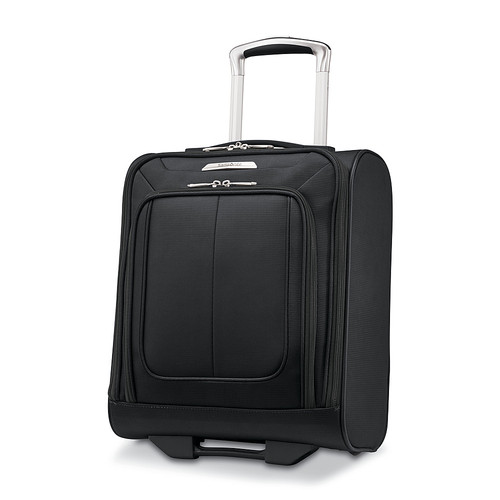Samsonite - SoLyte DLX 17.5 Wheeled Upright Suitcase - Midnight Black was $139.99 now $87.99 (37.0% off)