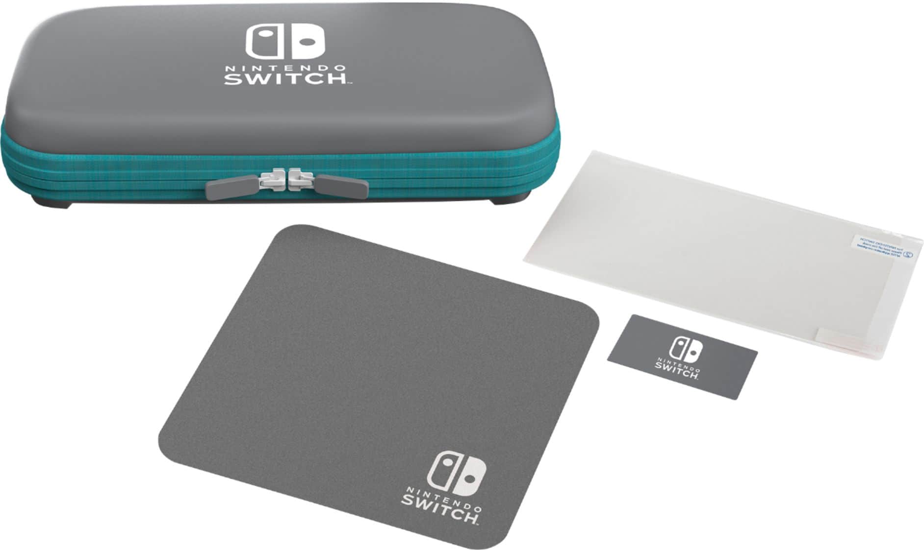 Alt View 11. PowerA - Protection Case Kit for Nintendo Switch Lite - Turquoise.