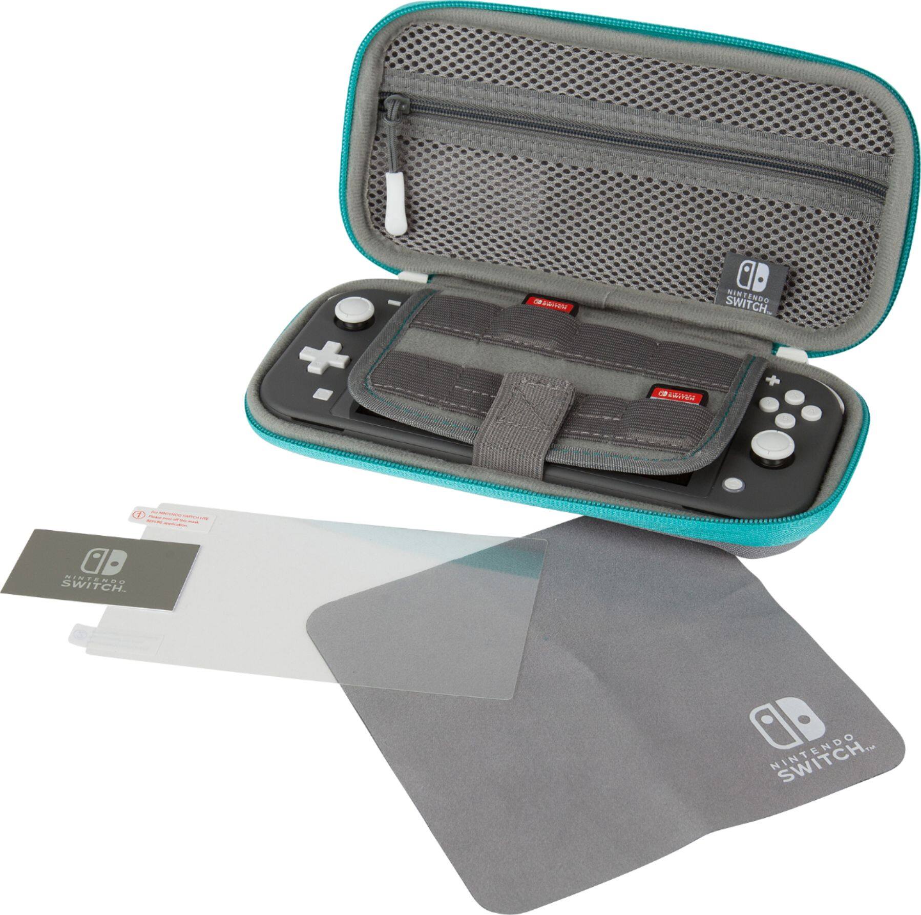 Alt View 12. PowerA - Protection Case Kit for Nintendo Switch Lite - Turquoise.