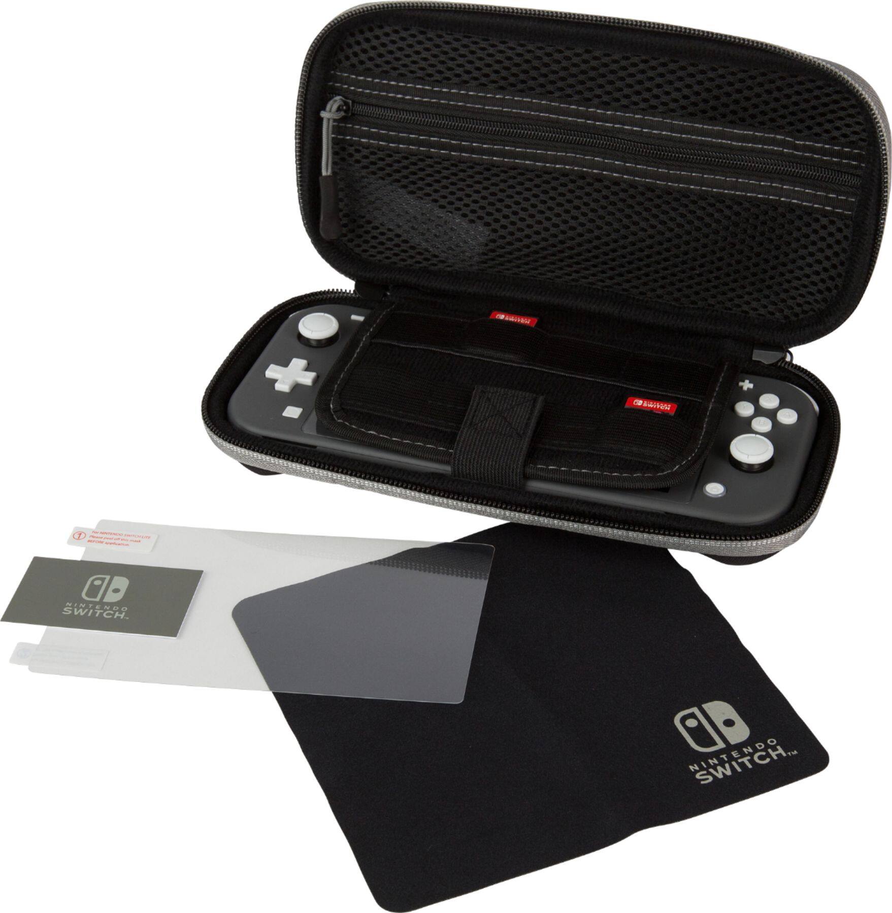 Alt View 12. PowerA - Protection Case Kit for Nintendo Switch Lite - Black.