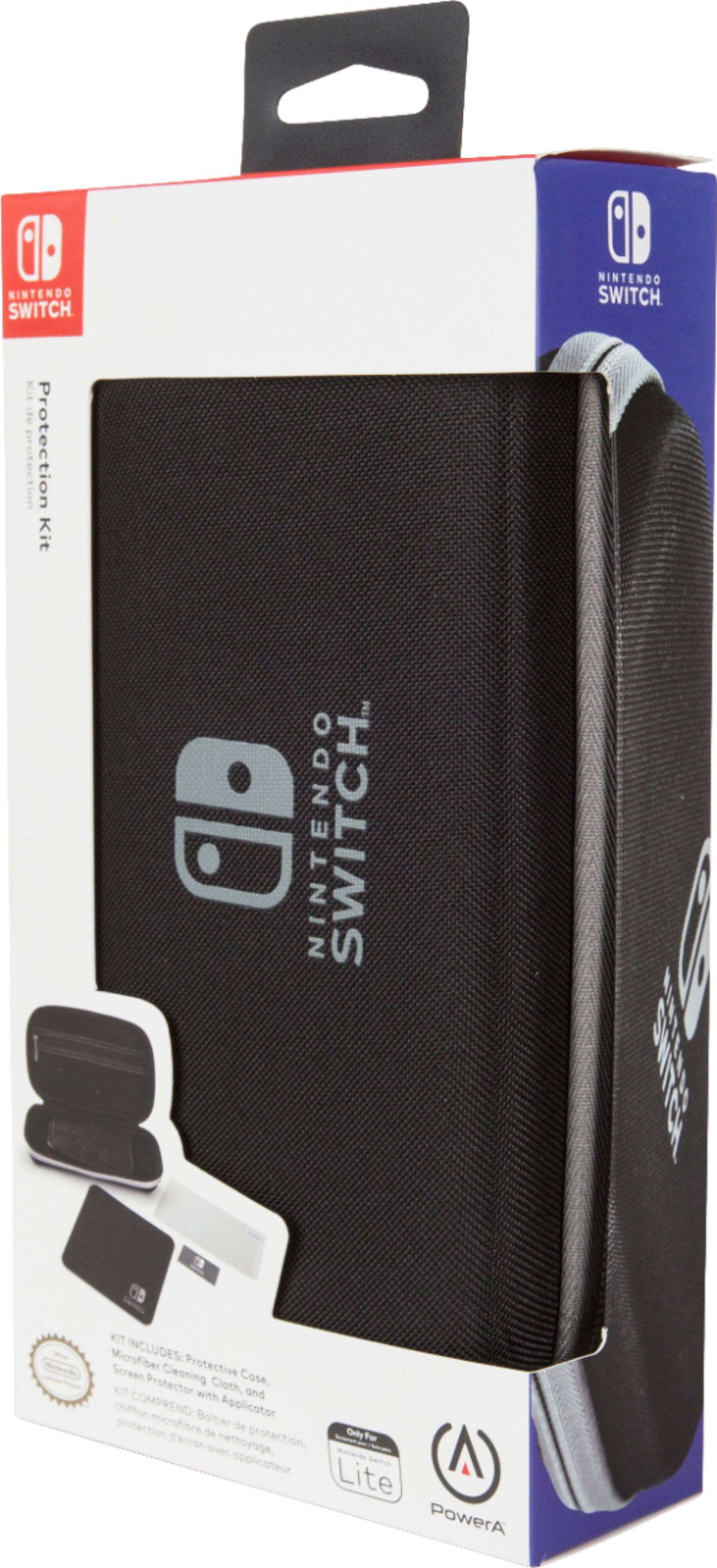 Alt View 17. PowerA - Protection Case Kit for Nintendo Switch Lite - Black.