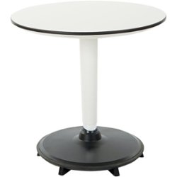 Office Star Products - Active Round Table - White - Front_Zoom