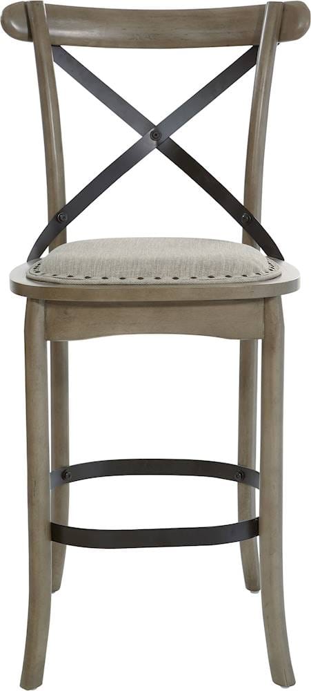 Best Buy: OSP Home Furnishings Alesi Wood Counter Stool (Set Of 2 ...