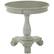Alt View 11. OSP Home Furnishings - Avalon Accent Round Traditional Veneer Table - White.