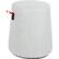 Left. Office Star Products - Active Seat with Carry Handle Round Contemporary Fabric Ottoman - Gray.