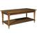 Left Zoom. OSP Home Furnishings - Bandon Rectangular Traditional Wood Coffee Table - Ginger Brown.