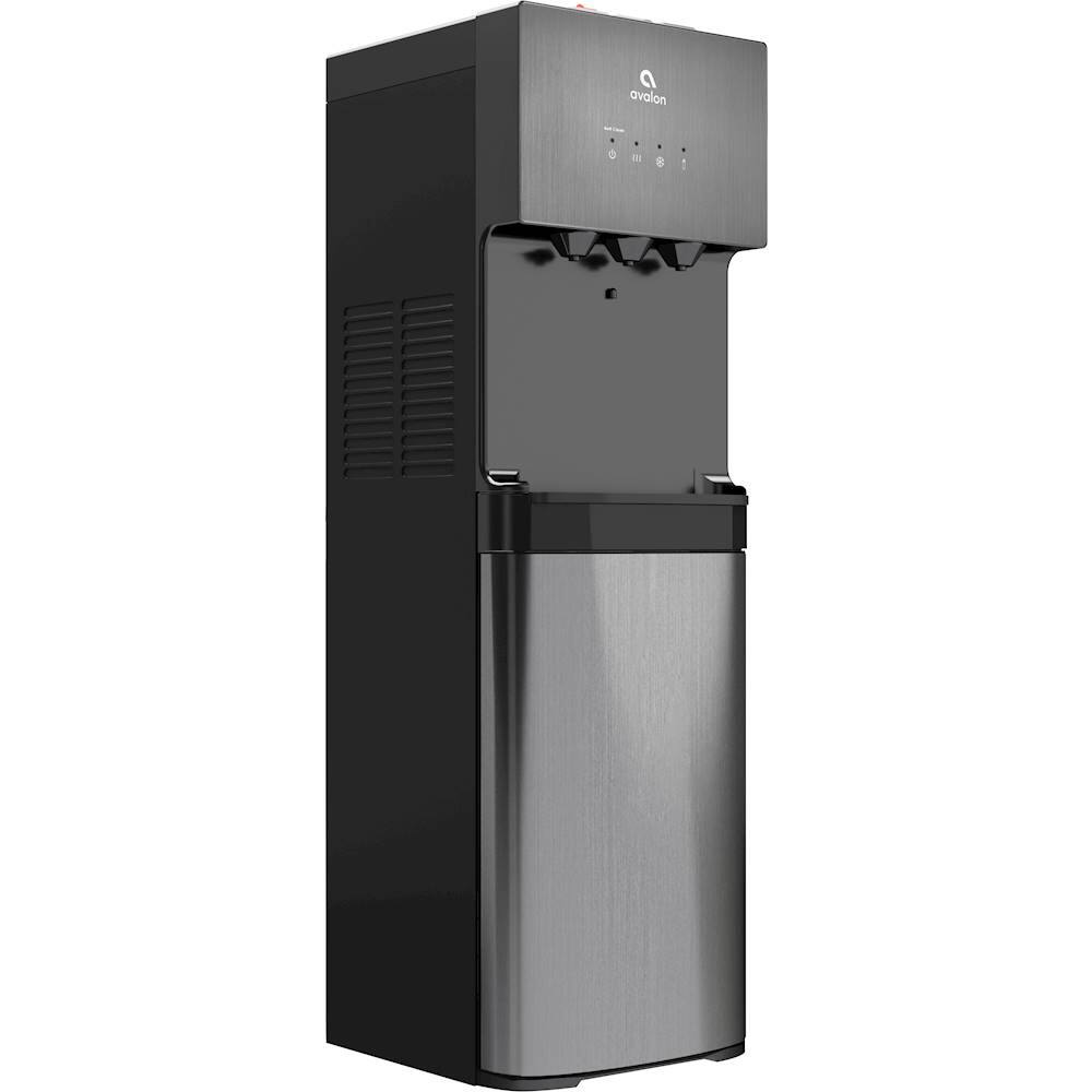 Angle. Avalon - A5 Bottleless Water Cooler - Black.