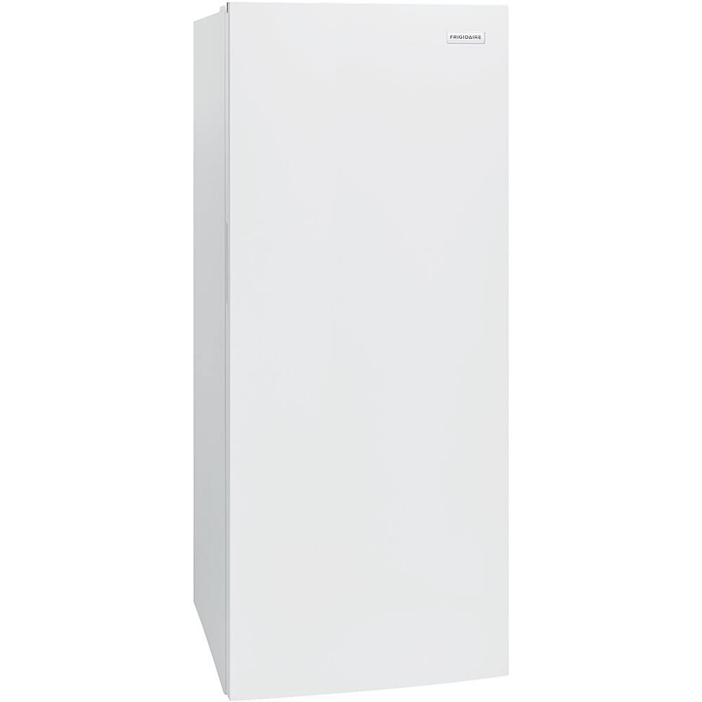 Left. Frigidaire - 15.5 Cu. Ft. Garage Ready Upright Freezer with Interior Light - White.