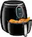 Angle. Gourmia - 7qt Digital Air Fryer - Black.