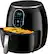 Left. Gourmia - 7qt Digital Air Fryer - Black.