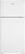 Front. Hotpoint - 15.6 Cu. Ft. Top-Freezer Refrigerator - White.