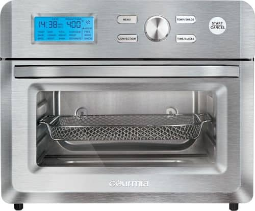 Rent to own Gourmia - 16-in-1 Digital Air Fryer Toaster Oven - Stainless Steel